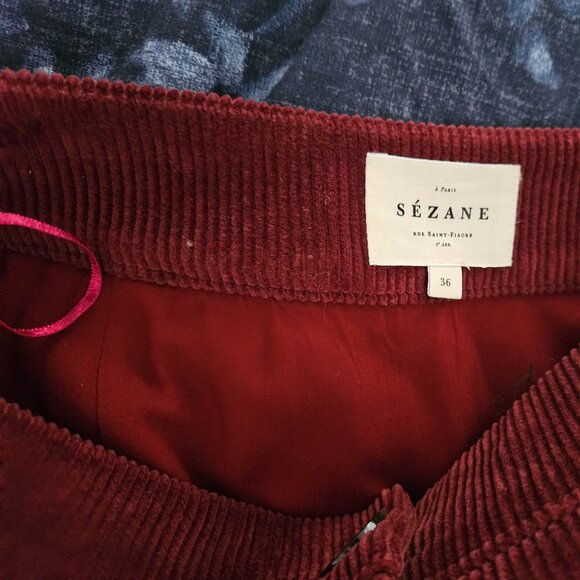 Sezane Rosalba Skirt, Terracotta - Picture 13 of 16